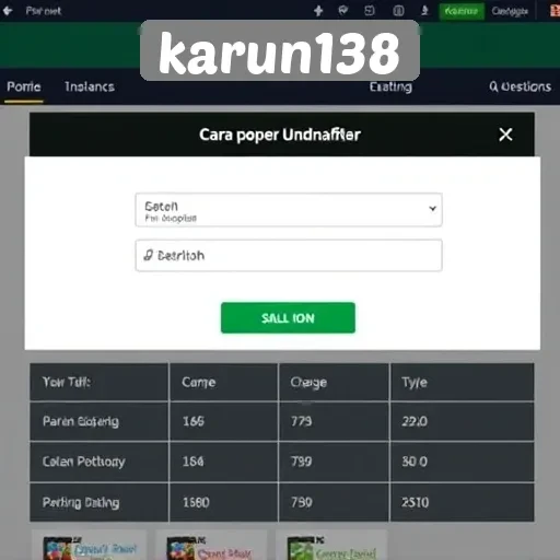 Cara Mendaftar di Karun138 untuk Pemula